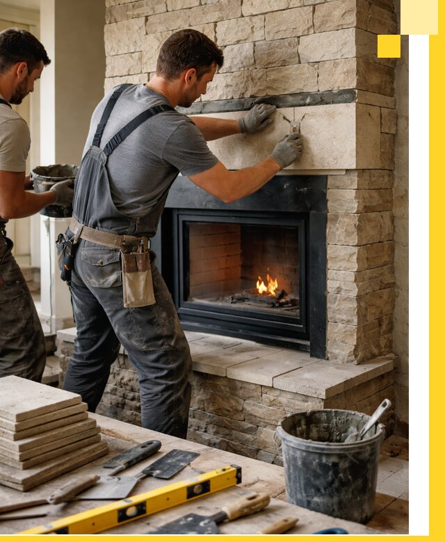 Проектирование и установка открытых каминов в Магадане