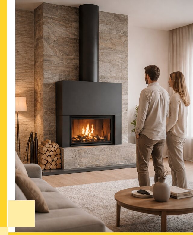 Закрытые камины под ключ в Магадане от 122676 р., ЭриданМгд