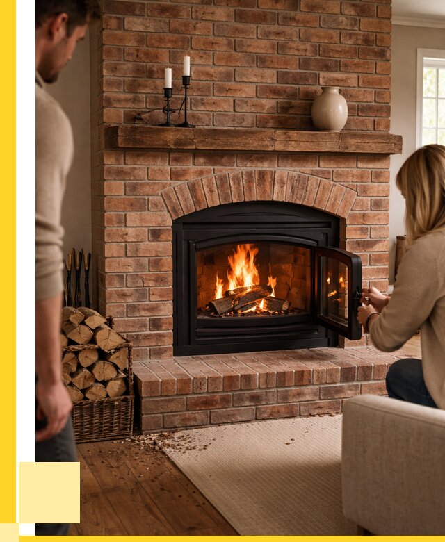 Кирпичные камины под ключ в Магадане от 153345 р. | ЭриданМгд