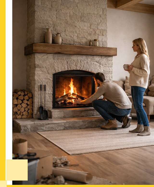 Камины для загородного дома в Магадане от 357805 р., ЭриданМгд