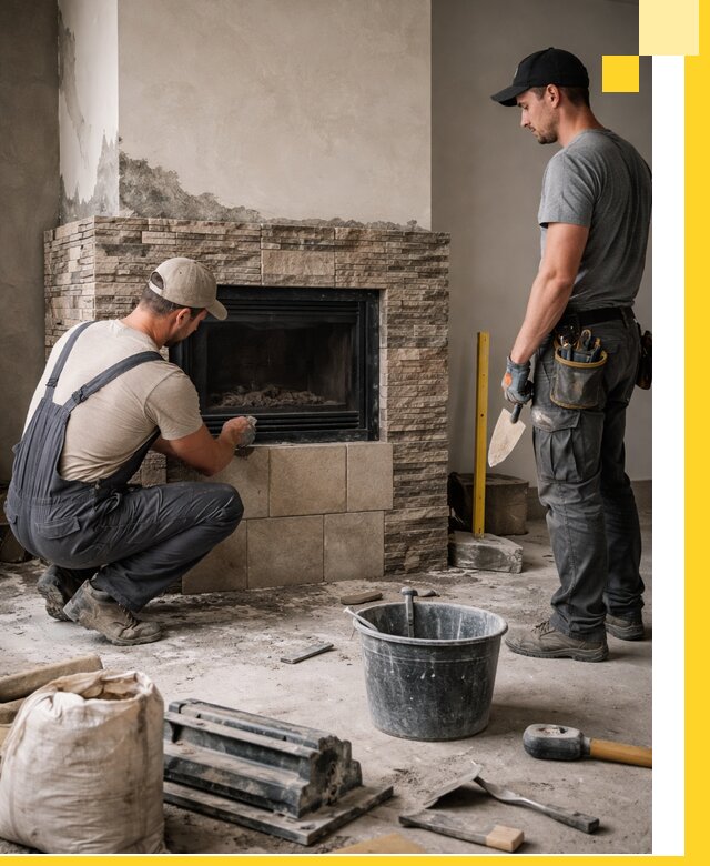 Камины под ключ в Магадане: проект, изготовление и монтаж