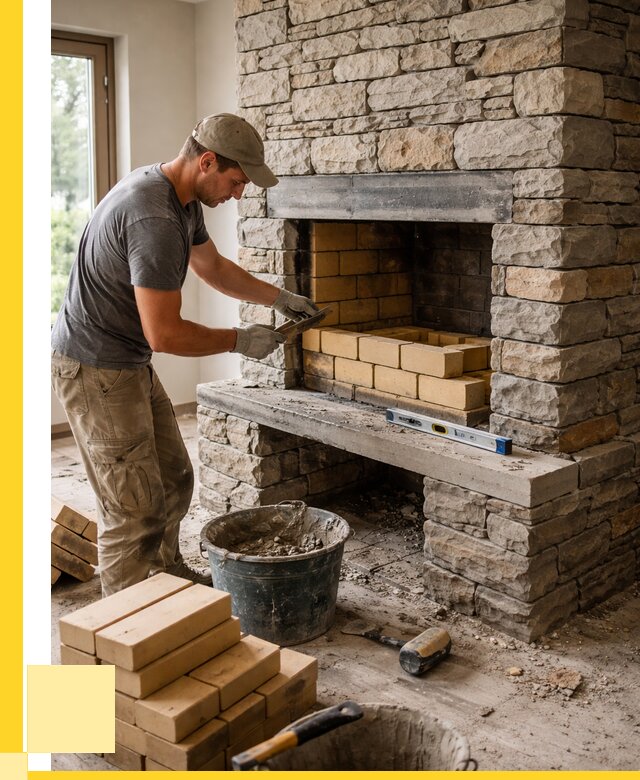 Кладка каминов и камина в Магадане от 25558 р. ЭриданМгд