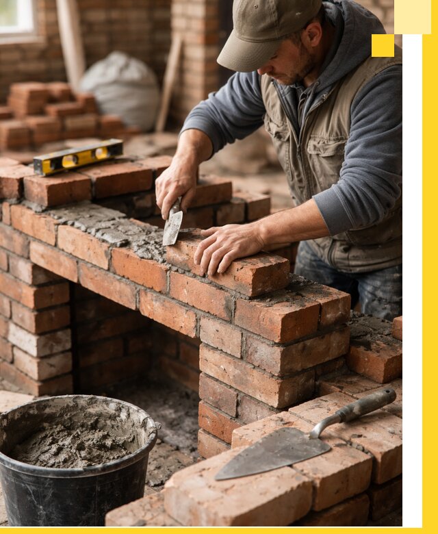 Кладка каминов под ключ в Магадане профессиональная отделка и монтаж