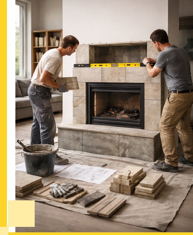 Монтаж каминов и установка в Магадане от 46004 р. | ЭриданМгд