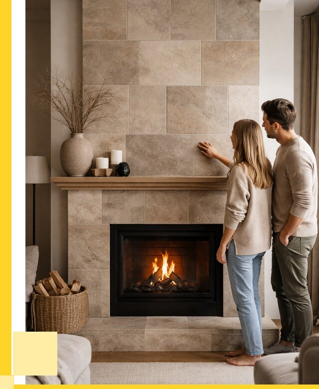 Облицовка каминов керамогранитом в Магадане от 4600 р. | ЭриданМгд