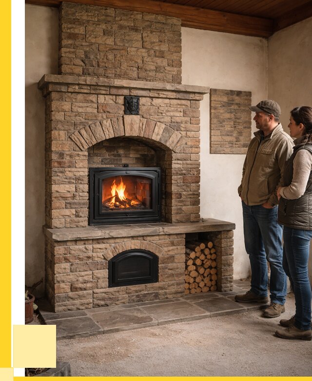 Кирпичная печь под ключ в Магадане от 153345 р. | ЭриданМгд