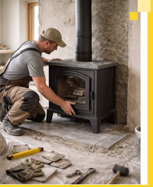 Профессиональный монтаж печей и каминов в Магадане под ключ