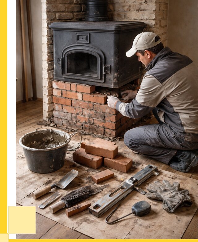 Ремонт печей в Магадане от 12268 р., услуги печника ЭриданМгд