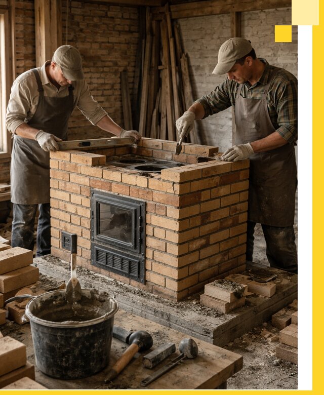 Изготовление и установка варочных печей под ключ в Магадане