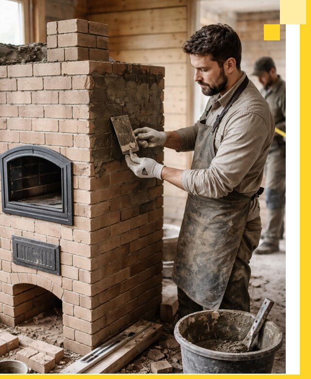 Изготовление и установка печей-шведок под ключ в Магадане