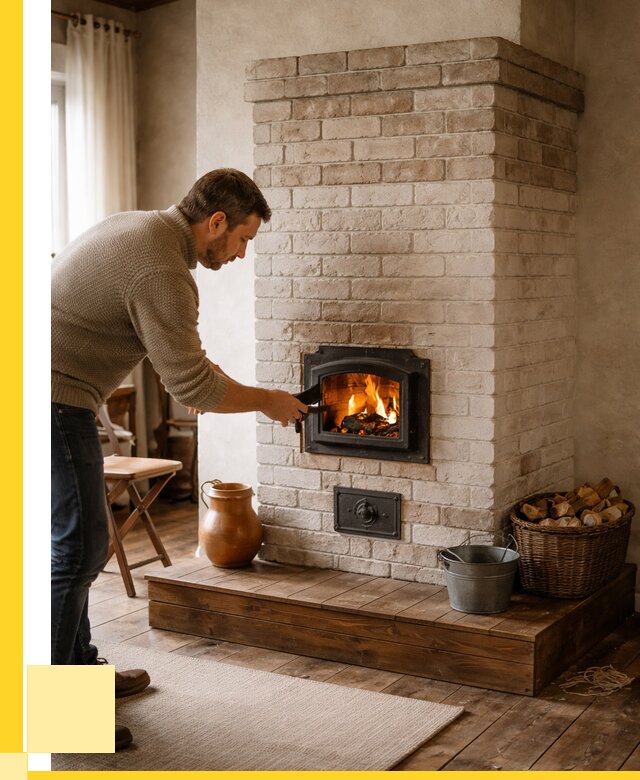 Печь голландка из кирпича в Магадане от 86896 р. | ЭриданМгд