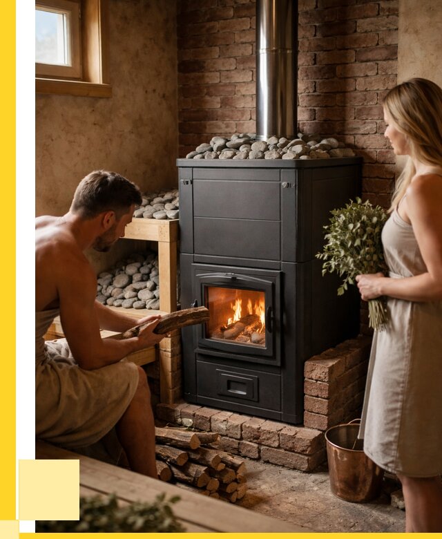 Кирпичная печь для бани на заказ в Магадане от 56227 р. | ЭриданМгд