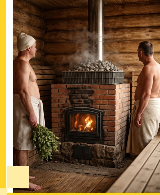 Печи для парной в Магадане под ключ от 66450 р. - ЭриданМгд