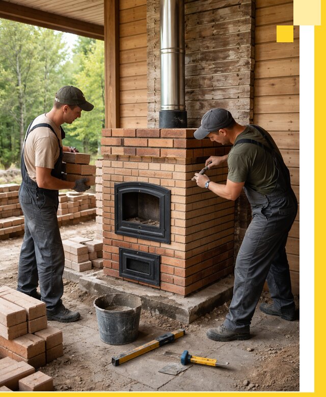 Производство и установка дачных печей под ключ в Магадане
