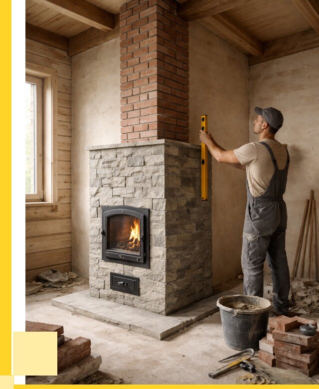 Печи и дымоходы под ключ в Магадане от 46004 р., ЭриданМгд