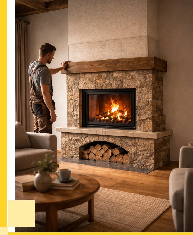 Печи камины для дома под ключ в Магадане от 56227 р. | ЭриданМгд