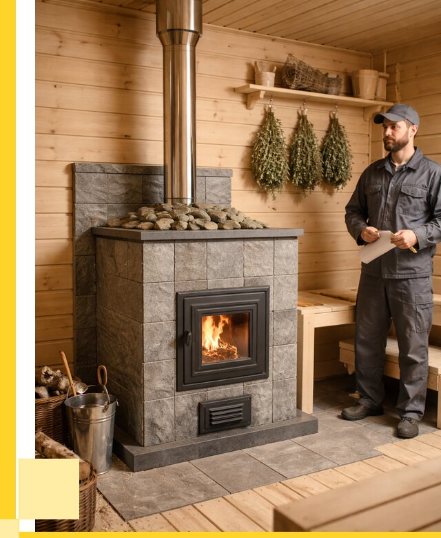 Печи для бани под ключ в Магадане от 122676 р. | ЭриданМгд