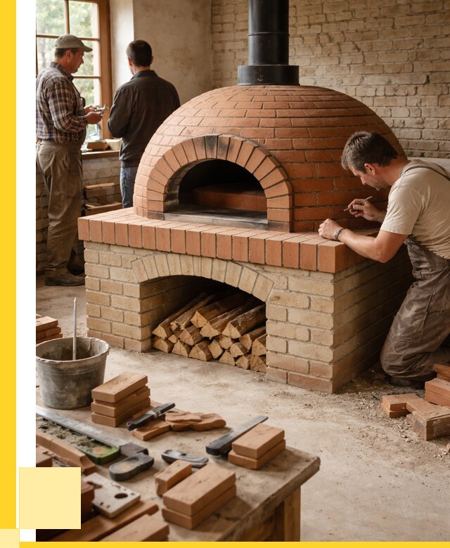 Помпейская печь дровяная для пиццы в Магадане | ЭриданМгд от 204460 р.