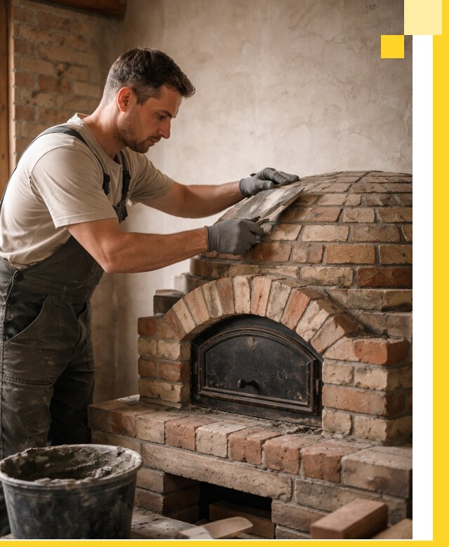 Изготовление и монтаж помпейских печей на заказ в Магадане