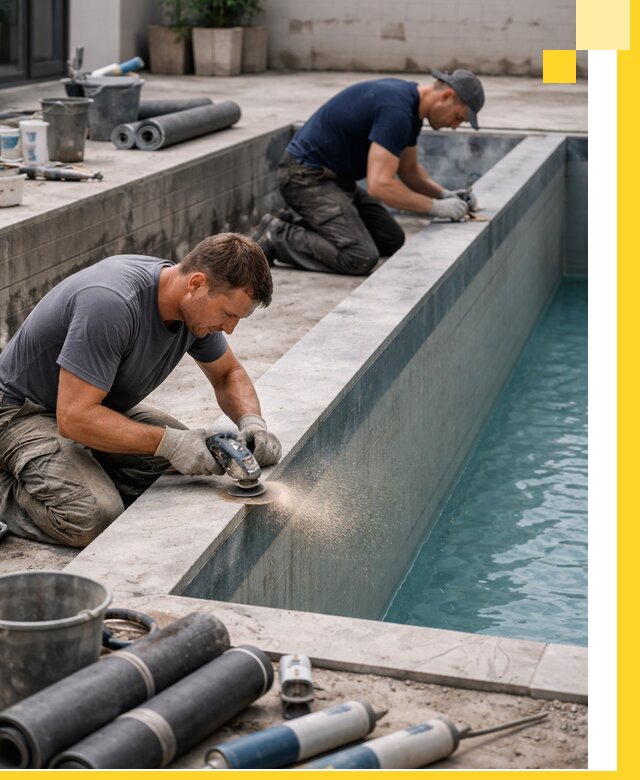 Профессиональный ремонт бассейнов под ключ в Магадане