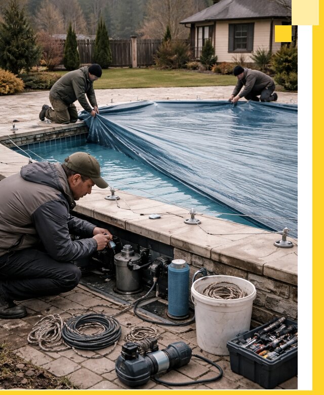 Консервация бассейнов в Магадане: подготовка к длительному хранению