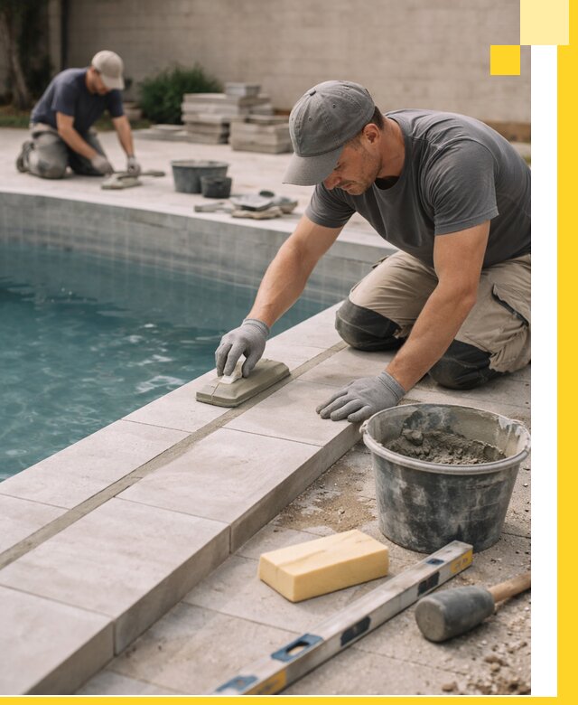 Отделка бассейнов в Магадане: декоративная отделка и гидроизоляция