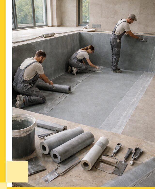 Гидроизоляция бассейнов в Магадане от 2045 р., ЭриданМгд