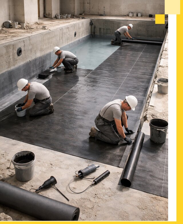 Профессиональная гидроизоляция бассейнов и чаш в Магадане под ключ