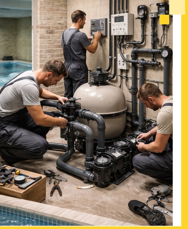 Комплексное оборудование для бассейнов под ключ в Магадане