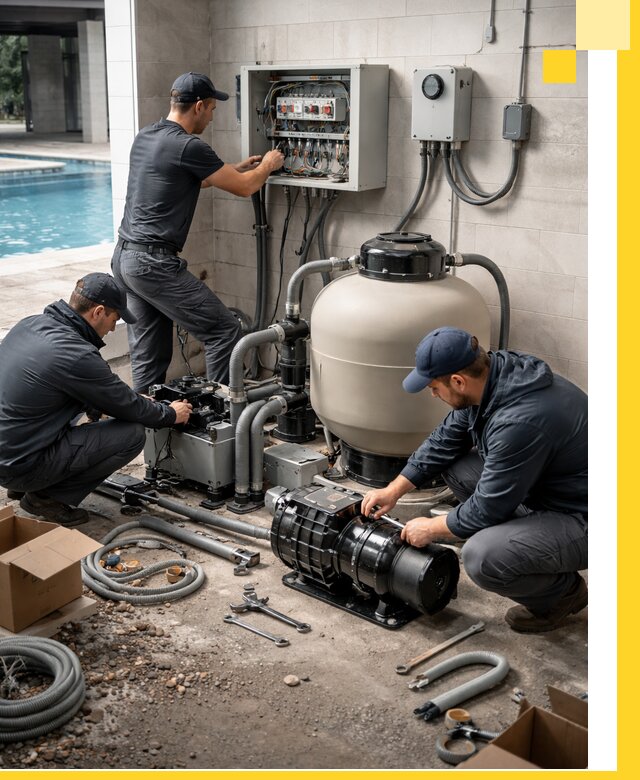 Профессиональный монтаж оборудования для бассейнов в Магадане