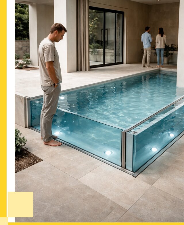 Стеклянные бассейны в Магадане от 1226760 р. | ЭриданМгд — мозаика