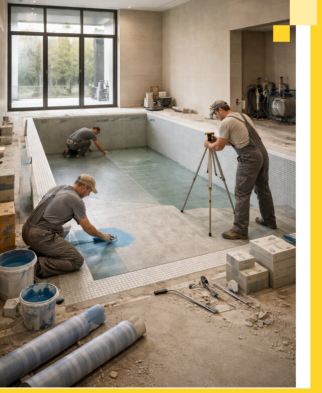 Проект и строительство закрытых бассейнов в Магадане под ключ