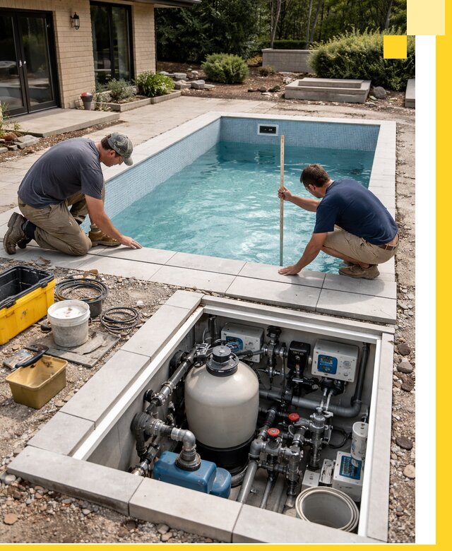 Строительство качественных домашних бассейнов под ключ в Магадане