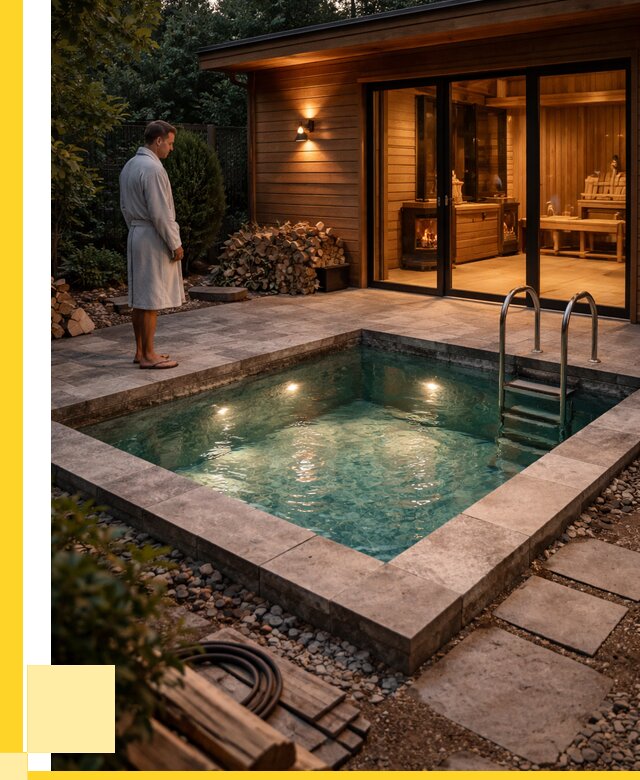 Бани с бассейном под ключ в Магадане от 97119 р. | ЭриданМгд