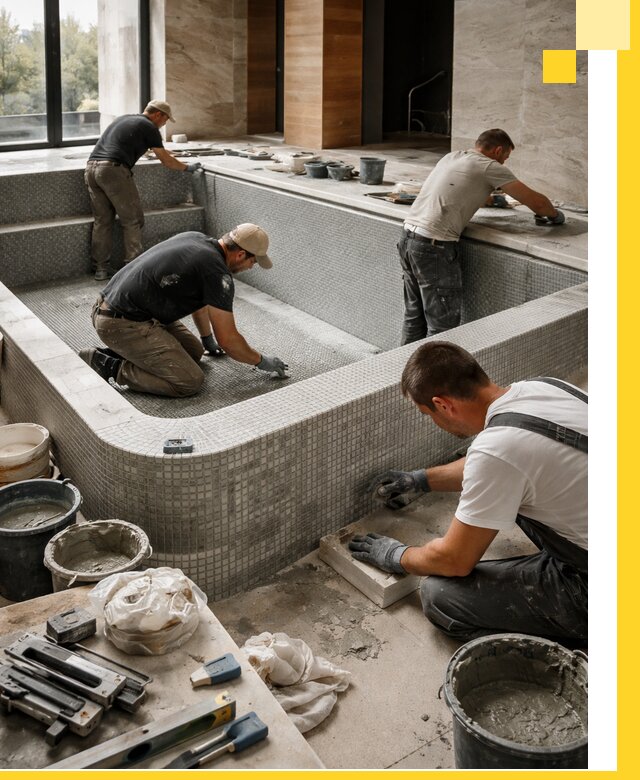 Строительство и установка СПА бассейнов под ключ в Магадане