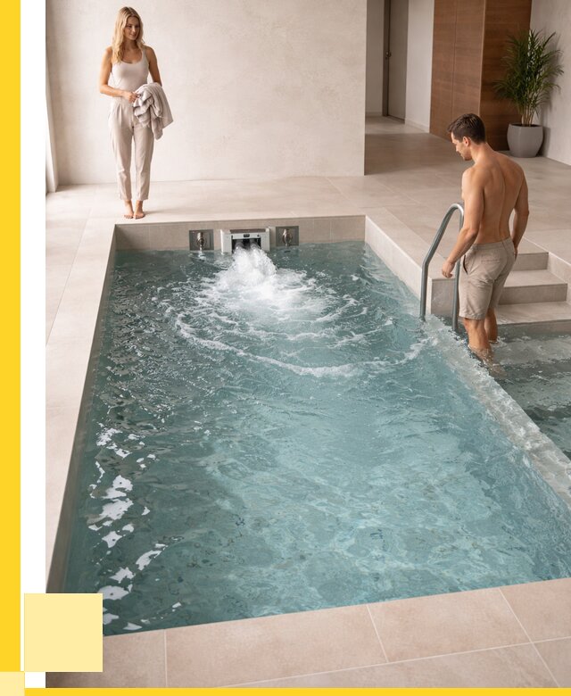 Бассейн с противотоком в Магадане от 255575 р. | ЭриданМгд