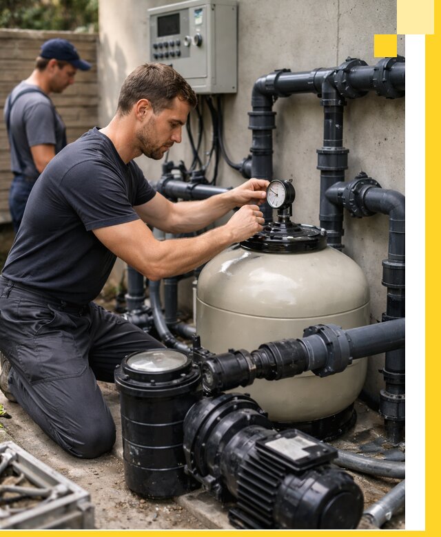 Поставка и монтаж фильтровального оборудования для бассейнов в Магадане