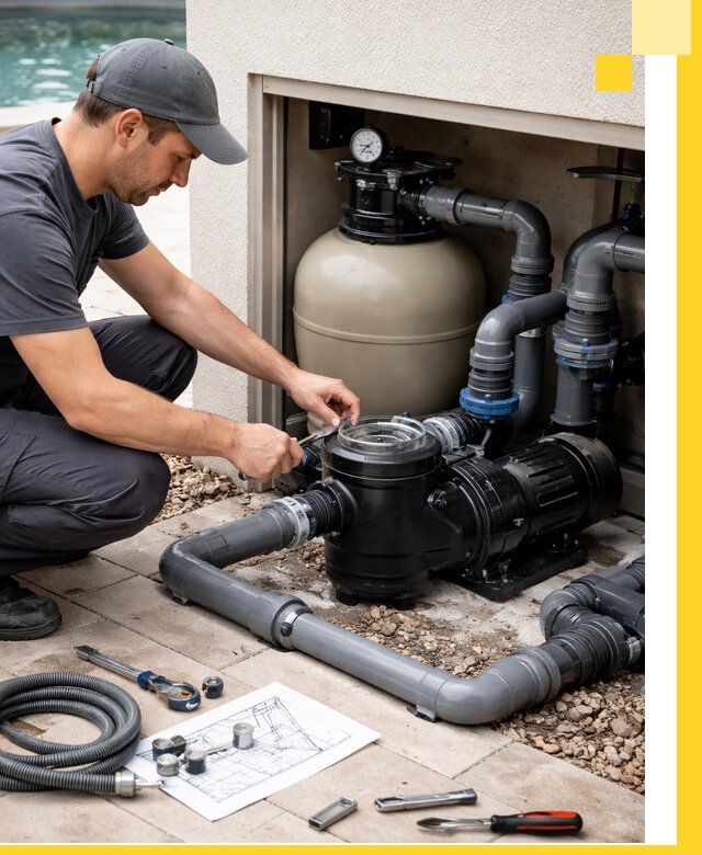 Поставка, монтаж и сервис насосов для бассейнов в Магадане