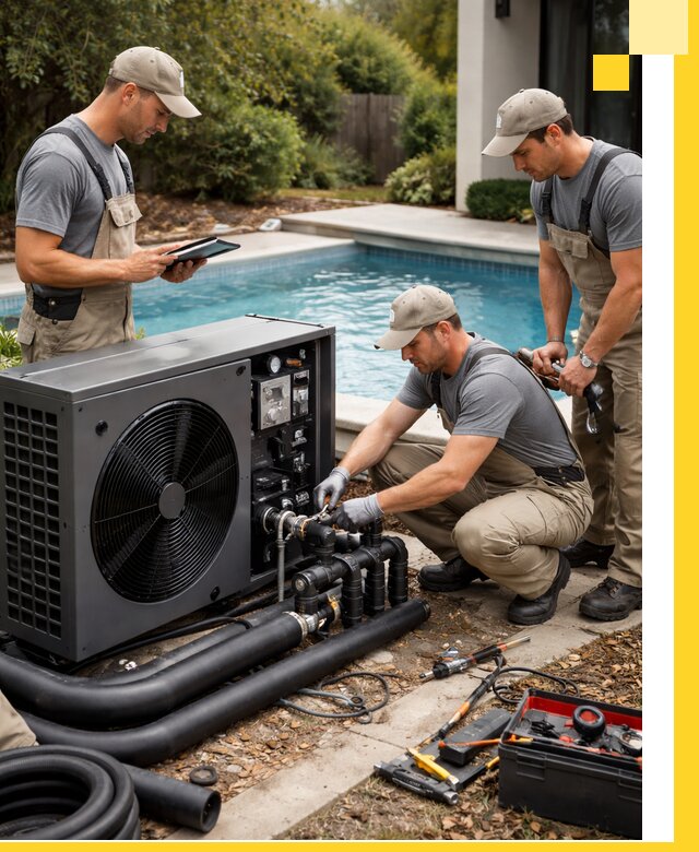 Проектирование и установка тепловых насосов для бассейнов в Магадане