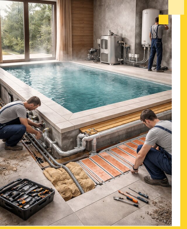 Проектирование и строительство тёплых бассейнов в Магадане