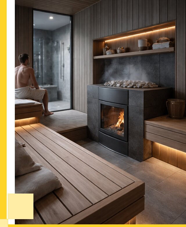 Проект сауны в частном доме в Магадане от 35781 р. | ЭриданМгд