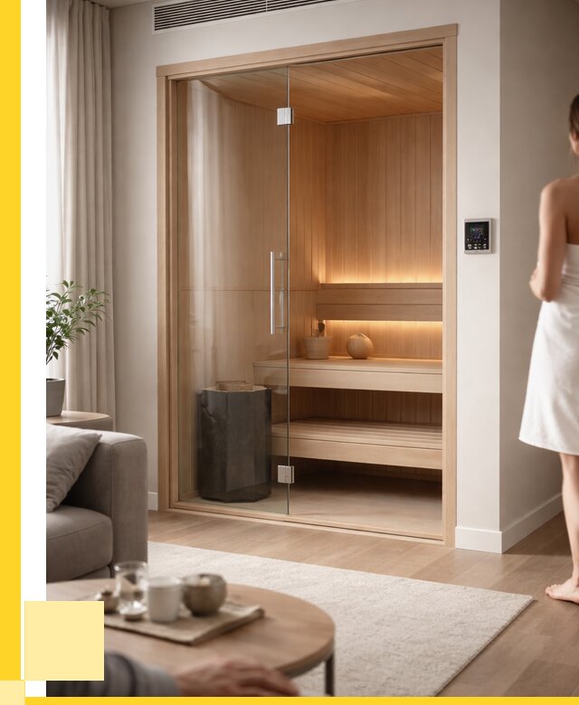 Сауна в квартире под ключ в Магадане от 122676 р. ЭриданМгд