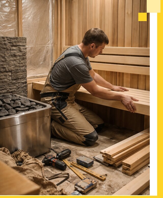 Сауны для дома под ключ с проектированием и монтажом в Магадане