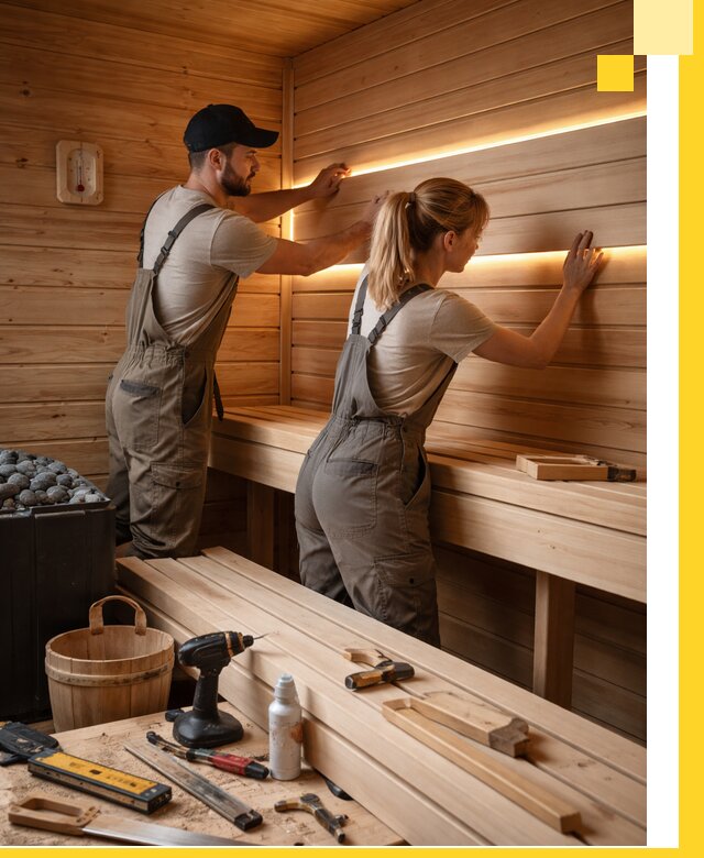 Дизайн саун и бань под ключ с индивидуальным проектом в Магадане