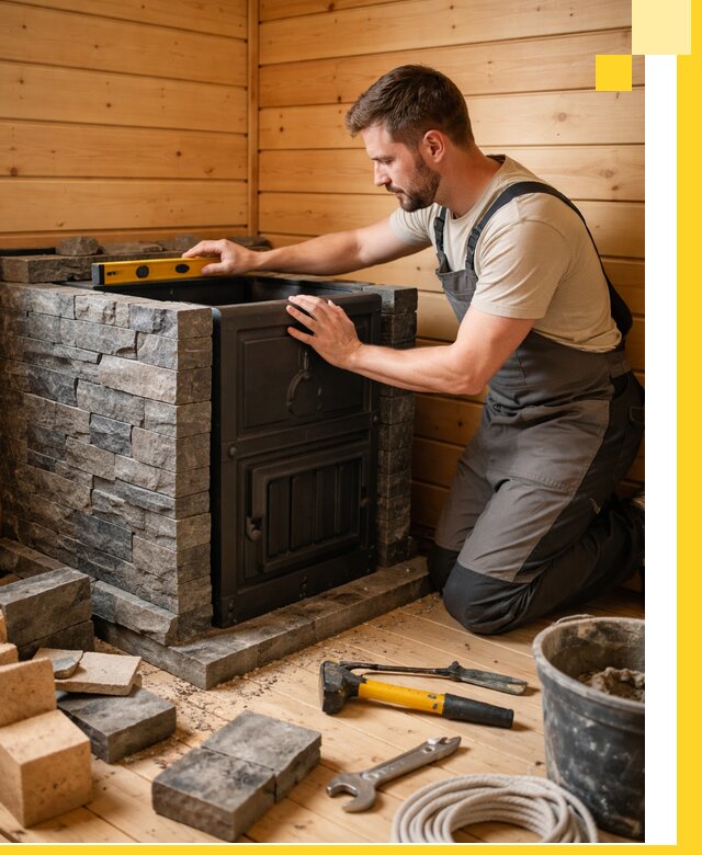 Производство и установка печей для саун под ключ в Магадане