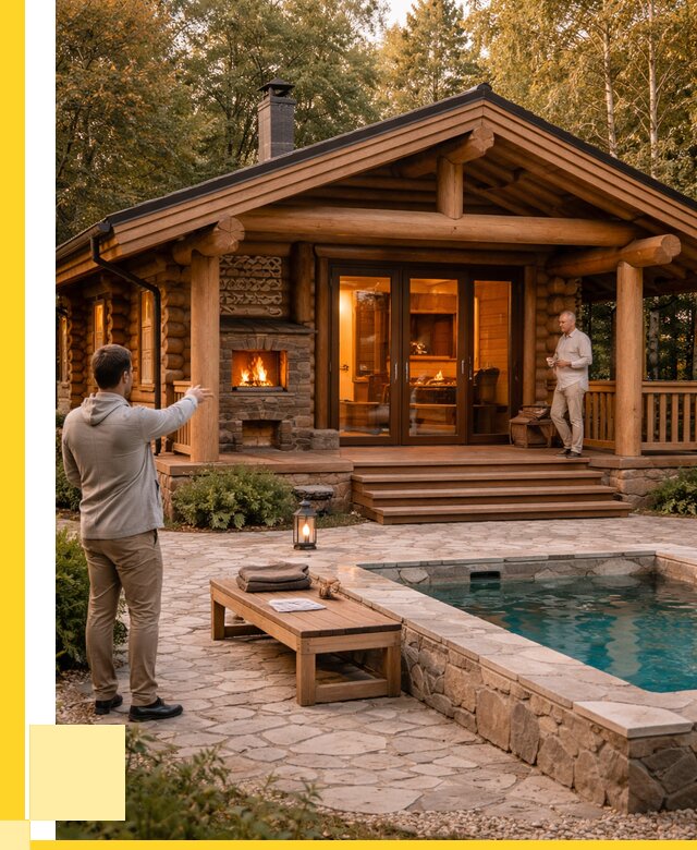 Проекты бань и хамам в Магадане от 25558 р. | ЭриданМгд