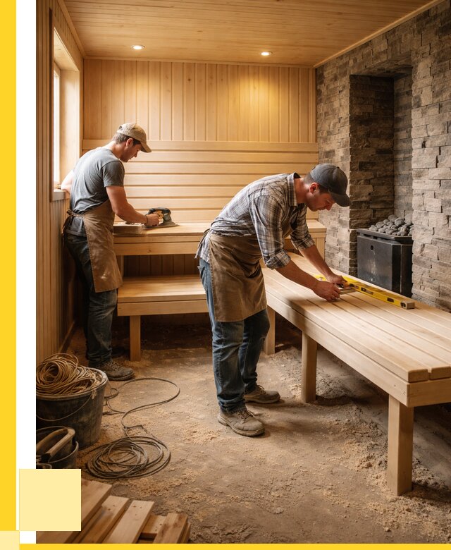 Отделка бани в Магадане: внутренняя отделка от 3067 р. | ЭриданМгд