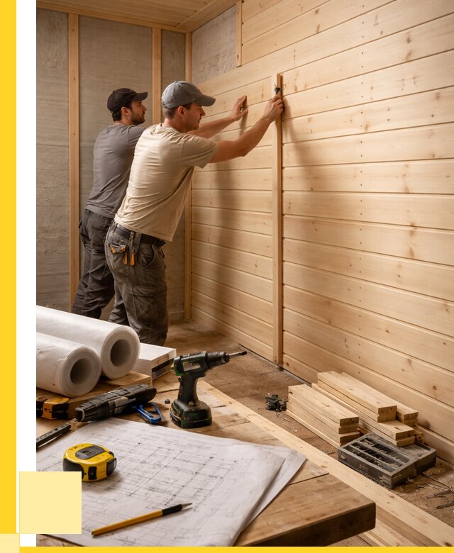 Обшивка бани вагонкой в Магадане от 1227 р., ЭриданМгд