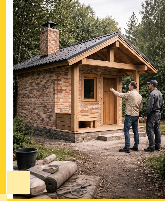 Кирпичные бани и печи в Магадане от 357805 р. | ЭриданМгд