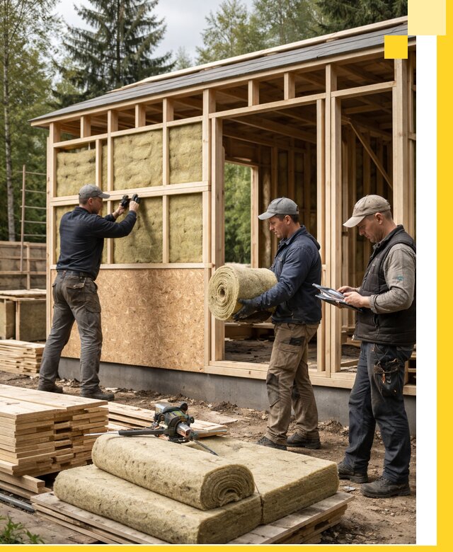 Проектирование и строительство каркасных бань в Магадане под ключ